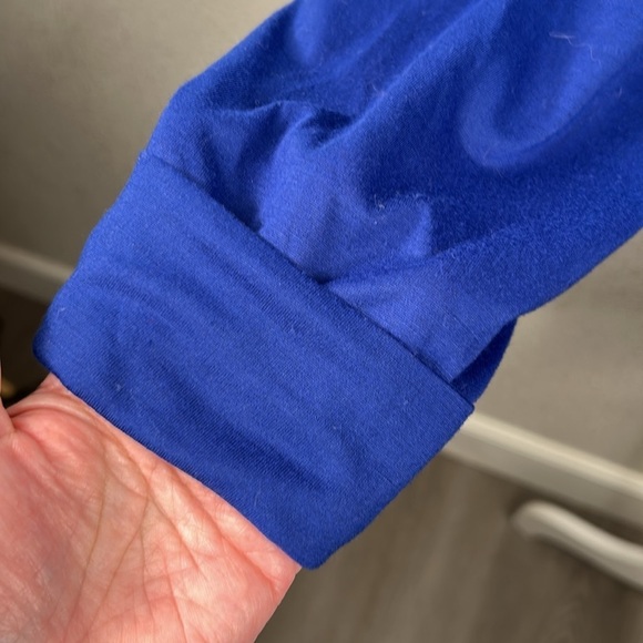 Dodgers Women's Pullover Long Sleeve with White Logo 1/4 Zip Top Size Medium - Picture 3 of 7